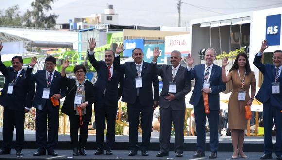 En el discurso inaugural, el presidente de Perumin 36 Convención Minera, Miguel Cardozo, señaló la importancia de fomentar espacios que permitan el intercambio económico y la consolidación de alianzas empresariales en el sector. (FOTO:IIMP)