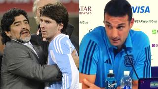 Lionel Scaloni confía en darle una ‘alegría’ a Diego Maradona y toda Argentina