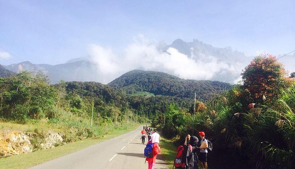Terremoto en Malasia: Unas 190 personas pasarán la noche atrapadas en monte Kinabalu. (AP)