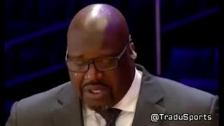 Shaquille O’Neal lloró en programa en vivo mientras recordaba a Kobe Bryant [VIDEO]
