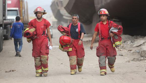 El Cuerpo General de Bomberos Voluntarios del Perú ahora es una dependencia del Mininter. (USI)