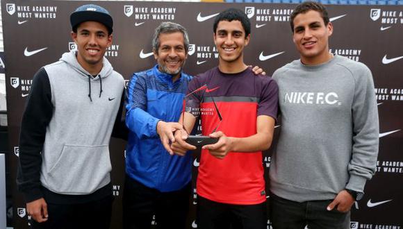 Alonso Tamariz ganó el Nike Most Wanted Perú 2016 y entrenará en Inglaterra. (Difusión)