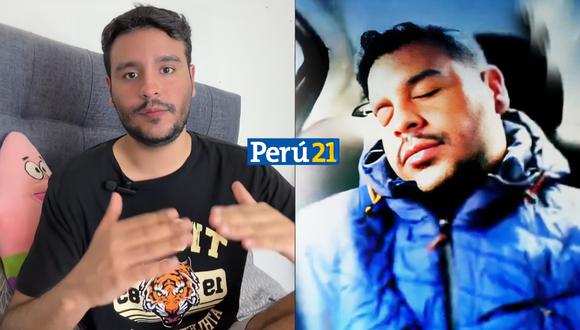 Tiktoker peruano denuncia que fue dopado y asaltado luego de que le hayan rociado spray en un taxi. (Composición)