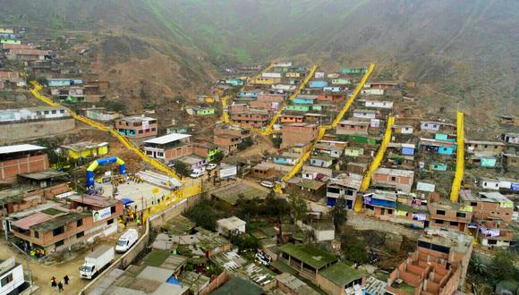 88 escaleras facilitarán las vías a más de 130 mil vecinos de Independencia. (Foto: Municipalidad de Lima)