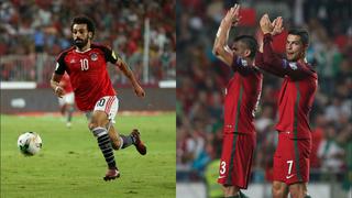 Con doblete de Ronaldo, Portugal venció 2-1 a Egipto en amistoso disputado en Suiza