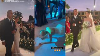 Brunella Horna bailó ‘Envolver’ de Anitta en su boda, pero ‘Giselo’ se robó el show