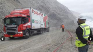 Arequipa: Reabren tránsito vehicular en el kilómetro 731 de la Panamericana Sur