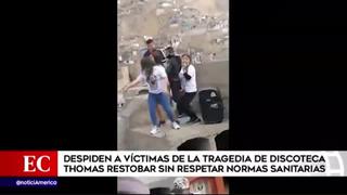 Tragedia en Los Olivos: entierran a víctimas sin respetas las normas sanitarias 