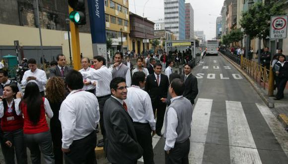Participe en simulacros. (Perú21)