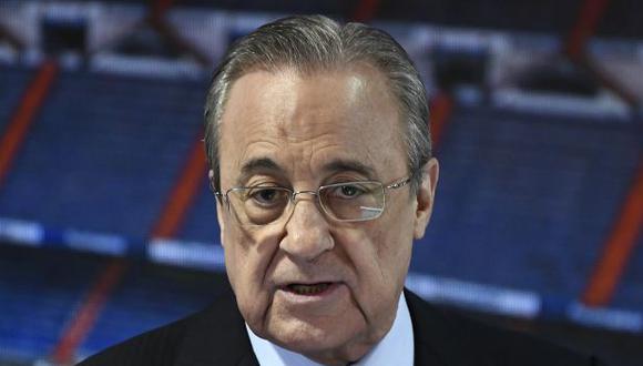 Florentino Pérez tiene más de 17 años como presidente de Real Madrid. (Foto: AFP)