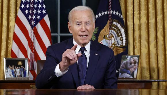 El presidente estadounidense Joe Biden.  (Foto de JONATHAN ERNST / POOL / AFP)