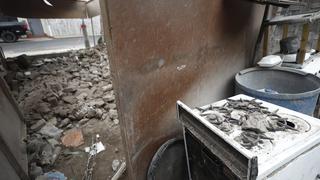Daños materiales y personales tras sismo en Cañete | FOTOS