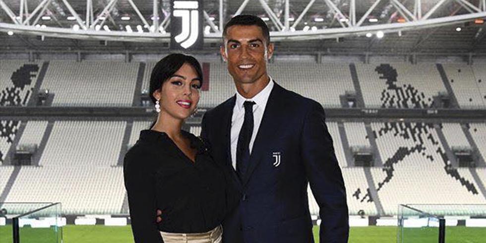 Cristiano Ronaldo y Georgina Rodríguez en la presentación del crack portugués en la Juventus. (Foto: Instagram)