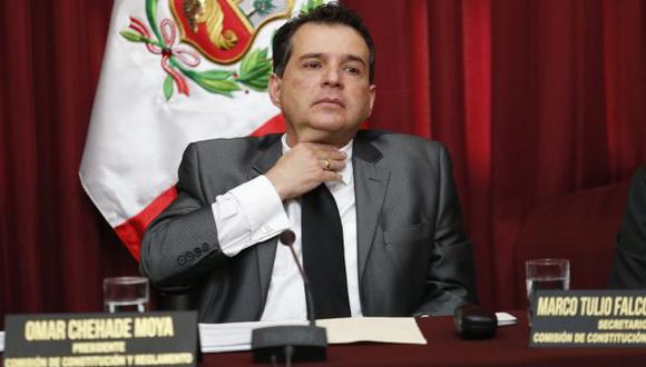 Omar Chehade se va de Gana Perú por represalia de Palacio de Gobierno. (Perú21)