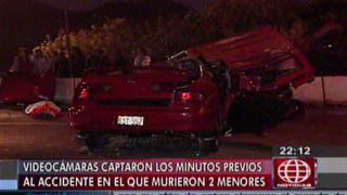 La Molina: Video confirma imprudencia de jóvenes en choque en que murió menor