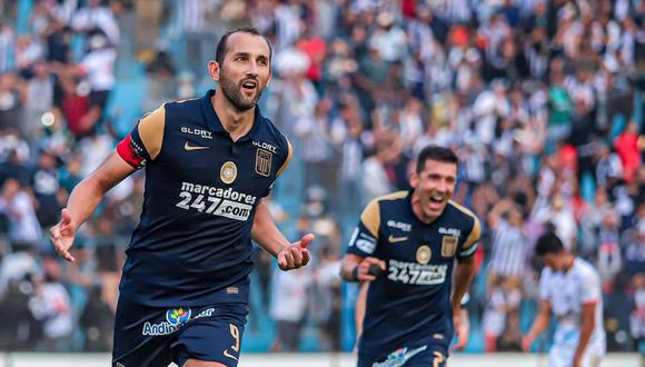 Hernán Barcos es el goleador actual del cuadro blanquiazul. (Foto: prensa AL).