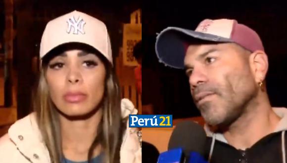 Vanessa López encaró a 'Tomate' Barraza por incumplir horario de visita a su hija. (Imagen: ATV)