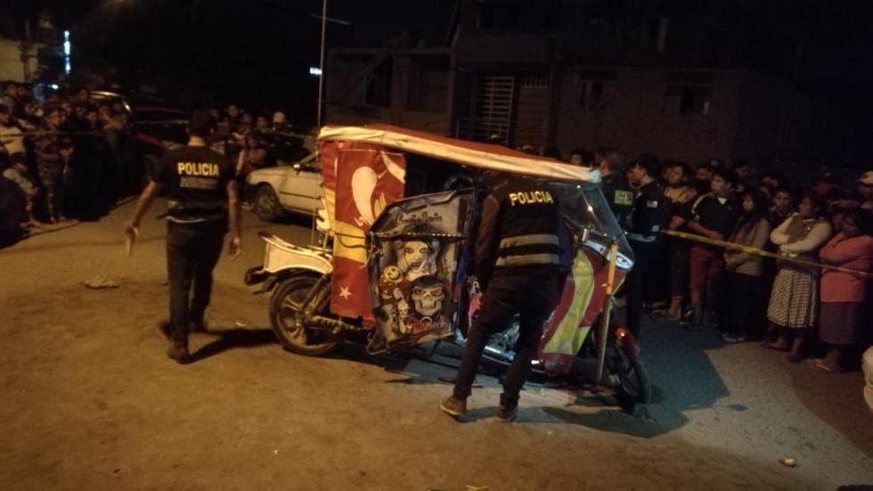 El mototaxista fue atacado cuando dejaba a una pasajera en el distrito de El Porvenir.