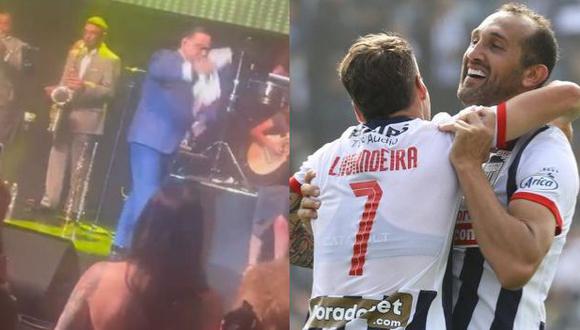 Alianza Lima recibe saludo del salsero Gilberto Santa Rosa. (Foto: Twitter / GEC)