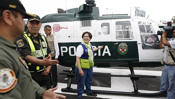 Alcaldesa Susana Villarán lanzó ‘Plan Verano 2012’, que contará con 130 policías y un helicóptero para emergencias. (USI)