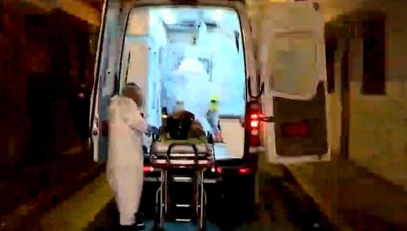 El hombre fue llevado al Hospital Cayetano Heredia. (Video: Latina)