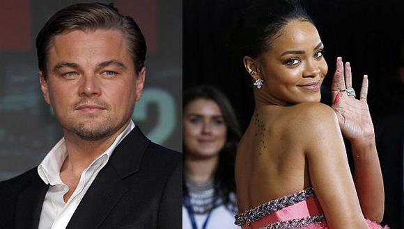 Rihanna y Leonardo DiCaprio: Filtraron imágenes de los artistas besándose en París. (Agencias)