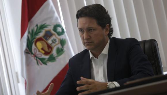 Daniel Salaverry: &quot;Ministros no cayeron por Fuerza Popular&quot;. (Piko Tamashiro/Perú21)