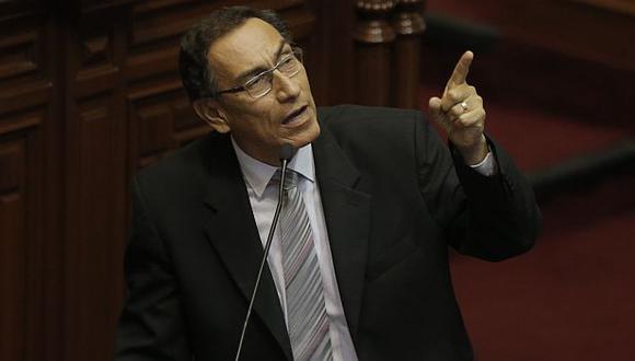 Martín Vizcarra afirmó que es &quot;necesario&quot; un diálogo entre PPK y Keiko Fujimori. (Atoq Ramon)