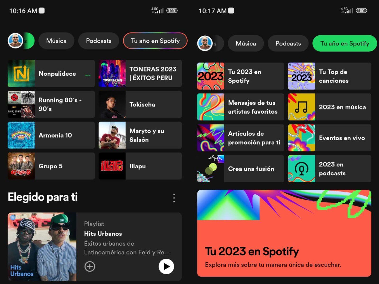 Spotify Wrapped 2023. (Foto: Spotify)