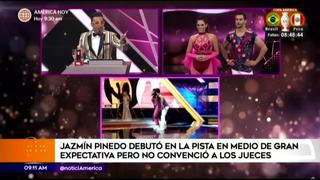 Debut de Jazmín Pinedo no convenció al jurado de “Reinas del show”