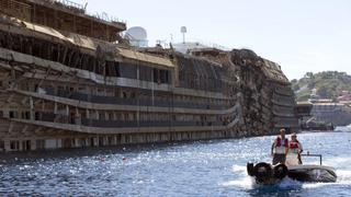 Italia: Hallan restos humanos junto al Costa Concordia