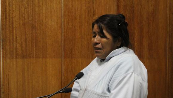 Flavia Paulina Quillahuamán Almirón (55) es acusada de los presuntos delitos de corrupción de funcionarios y negociación incompatible. (Foto: Difusión/Andina)