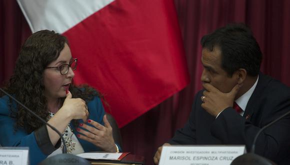 Humberto Morales abandonó ayer la comisión que preside Rosa Bartra.&nbsp; (FOTO: USI)