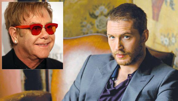 Tom Hardy interpretará a Elton John en Rocketman. (Internet/AP)
