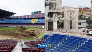 Van avanzando las obras: Barcelona revela las primeras imágenes de la remodelación del Spotify Camp Nou