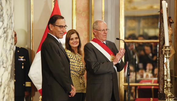 PPK, Martín Vizcarra y Mercedes Aráoz (USI)