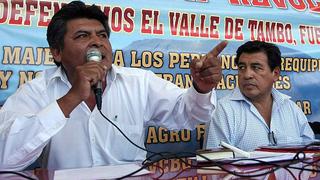 Tía María: Opositores a proyecto dialogarán con el Gobierno el próximo martes