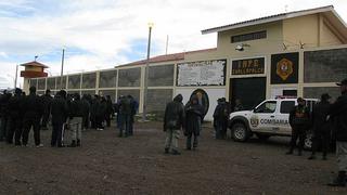 Policía y Ejército refuerzan seguridad por motín en penal de Challapalca
