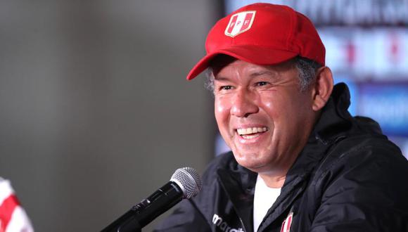 Juan Reynoso, técnico de la Selección Peruana (Foto: FPF).