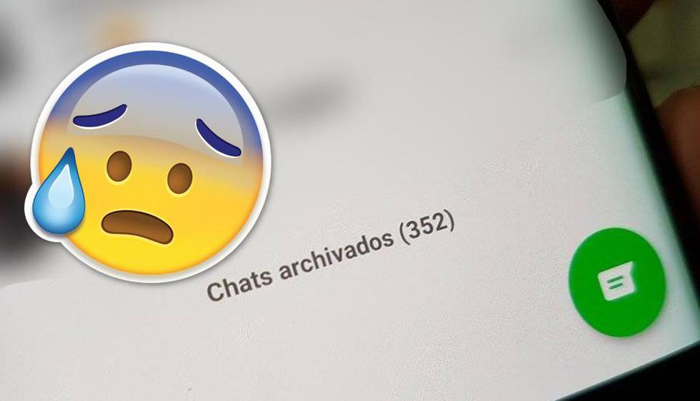 Este es el motivo por el que no debes de 'archivar' tus conversaciones de WhatsApp. | Captura