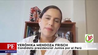 Verónika Mendoza sobre seguridad ciudadana: “Haremos la reforma policial”