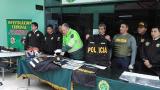 Desbaratan a organización criminal 'Los Malditos del sur' en Tacna