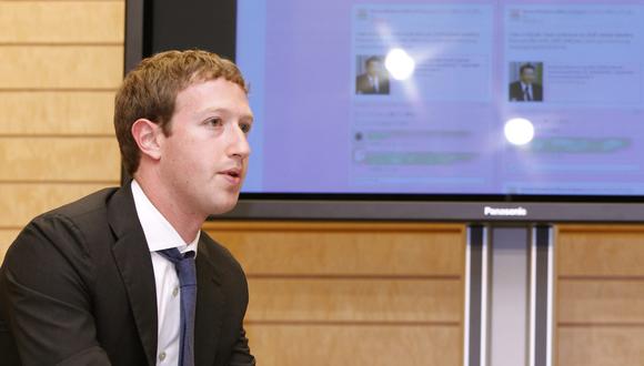 Mark Zuckerberg, CEO de Facebook. (Foto: EFE)