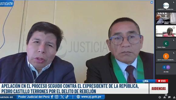 Pedro Castillo es procesado por rebelión (Justicia TV)