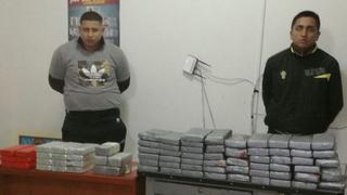 Incautaron 70 kilos de cocaína escondidos dentro de maletines en Piura