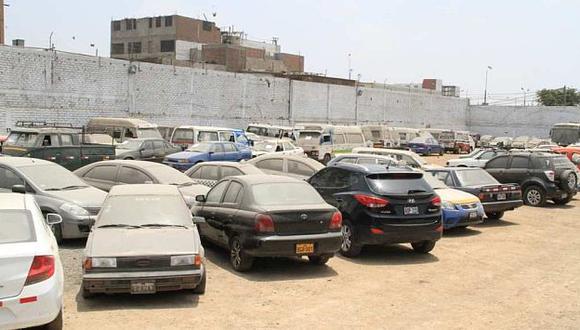 Más de 52 mil vehículos ingresaron este año a depósitos del SAT de Lima. (USI)