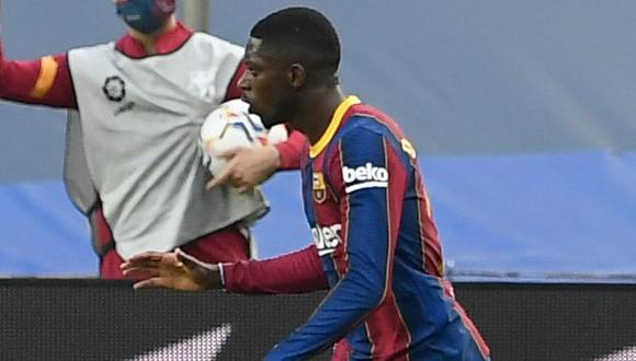 Ousmane Dembélé forma parte del Barcelona desde agosto del 2017. (Foto: AFP)