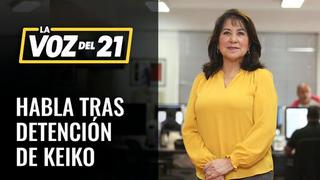 Martha Chávez sobre Keiko Fujimori: “Uno tiene derecho a mentir y guardar silencio” [VIDEO]
