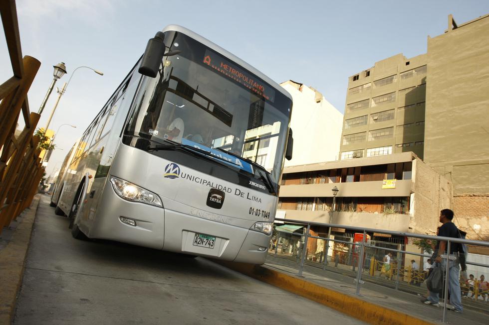 La Municipalidad de Lima niega desaparición de información referida al Metropolitano. (Foto: Andina)
