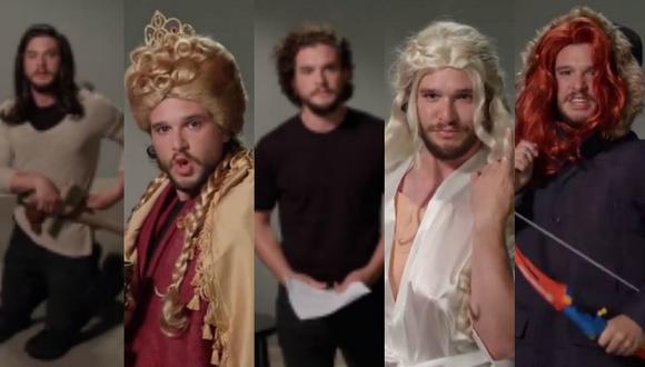 'Game of Thrones': Esta es la divertida audición nunca antes vista de 'Jon Snow' (Composición/Youtube)